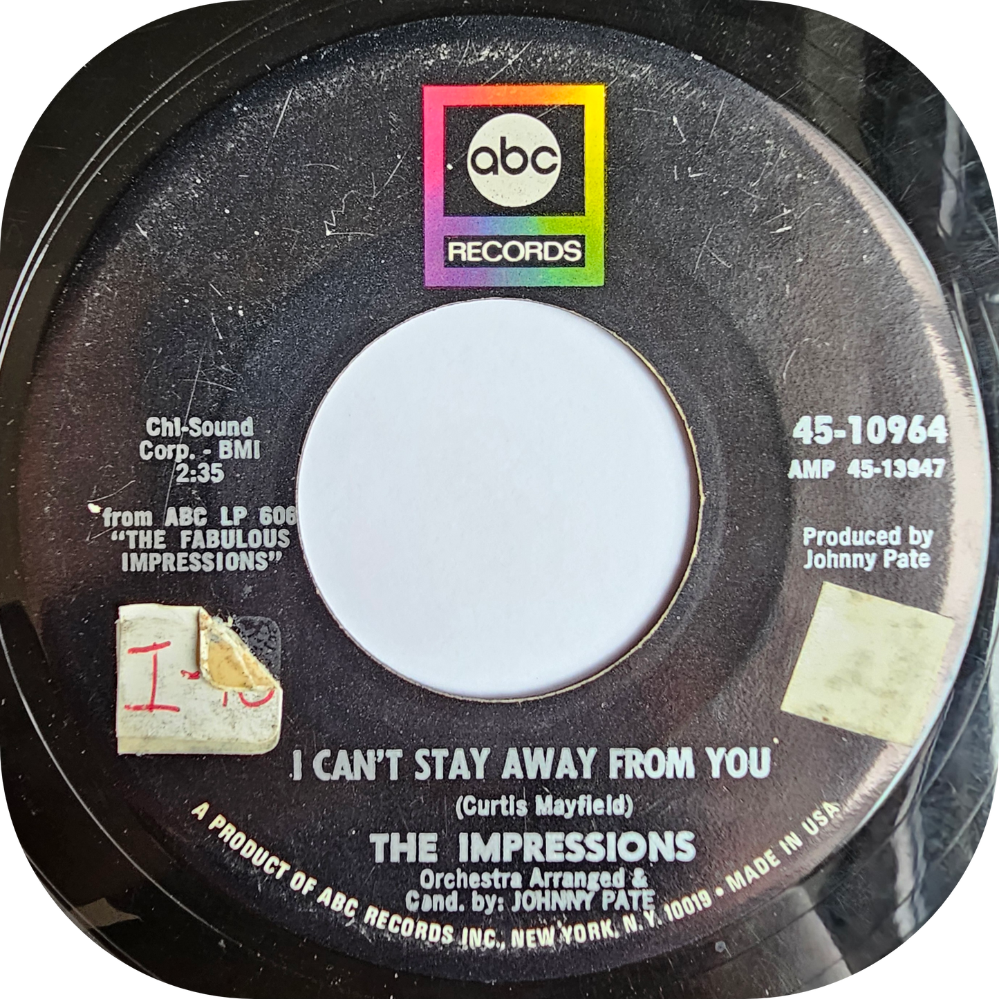 Impressions, The - You Ought To Be In Heaven - ABC