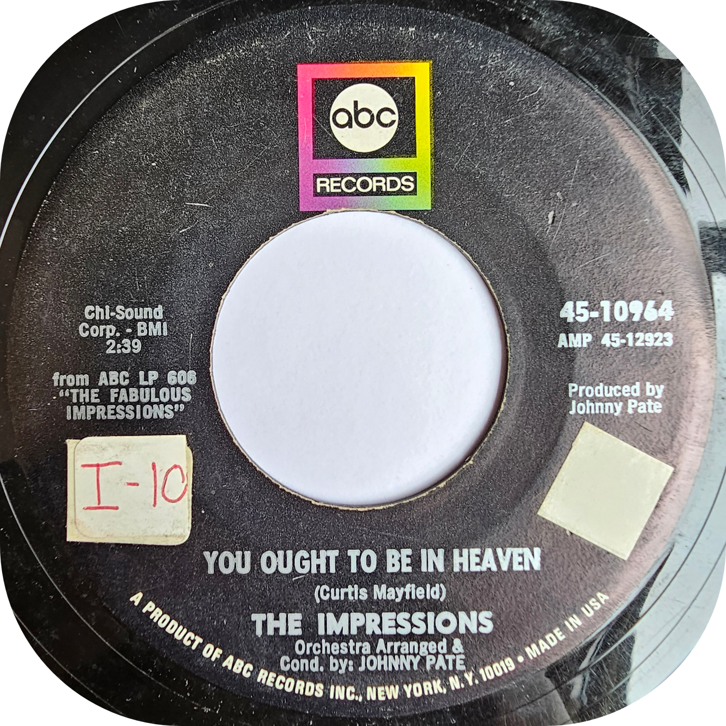 Impressions, The - You Ought To Be In Heaven - ABC
