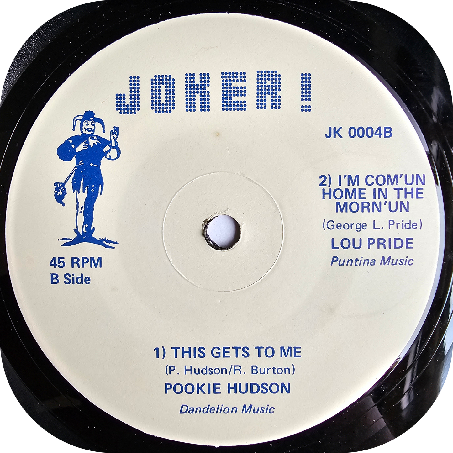 Pookie Hudson - This Gets To me - Joker E.P