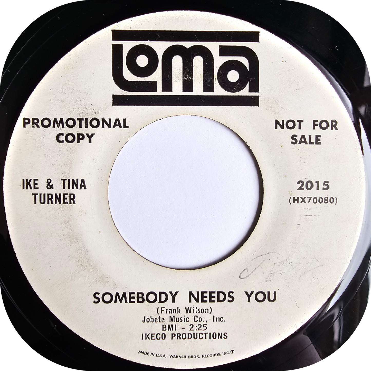 Ike & Tina Turner - Somebody Needs You - Loma DEMO