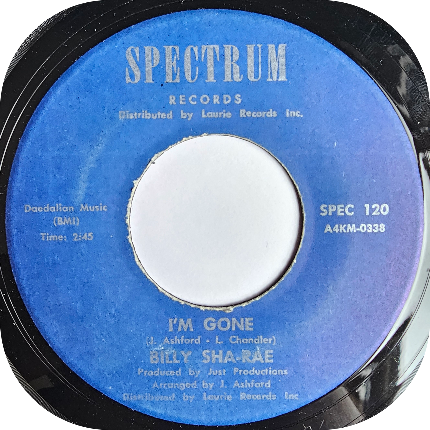 Billy Sha Rae - I'm Gone - Spectrum