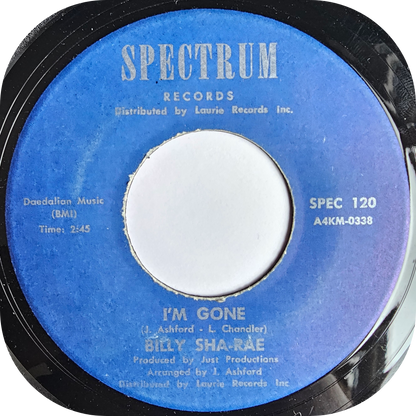 Billy Sha Rae - I'm Gone - Spectrum