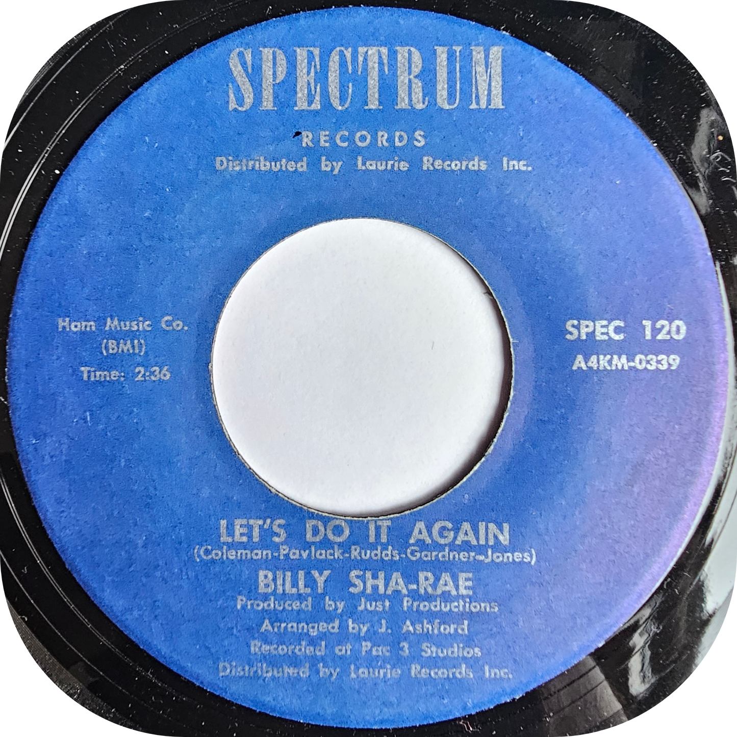 Billy Sha Rae - I'm Gone - Spectrum