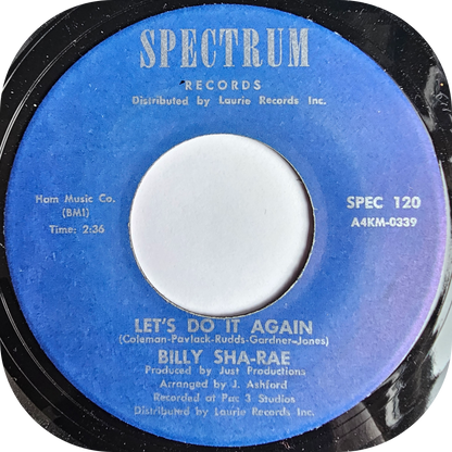 Billy Sha Rae - I'm Gone - Spectrum