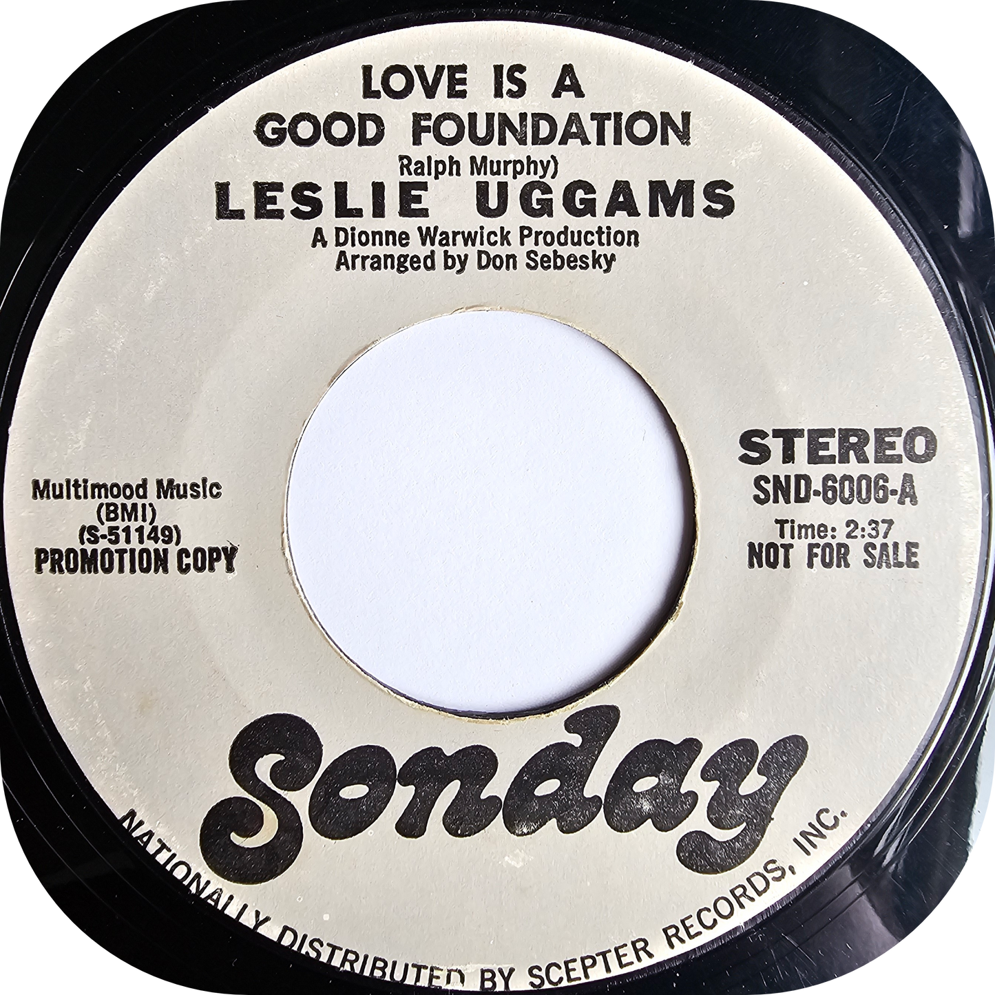 Leslie Uggams - Love Is A Good Foundation - Sonday DEMO