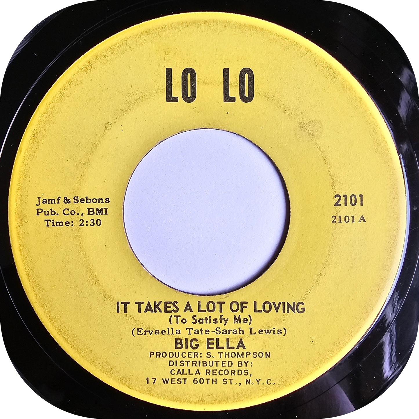 Big Ella - It Takes A Lot Of Loving - Lo Lo