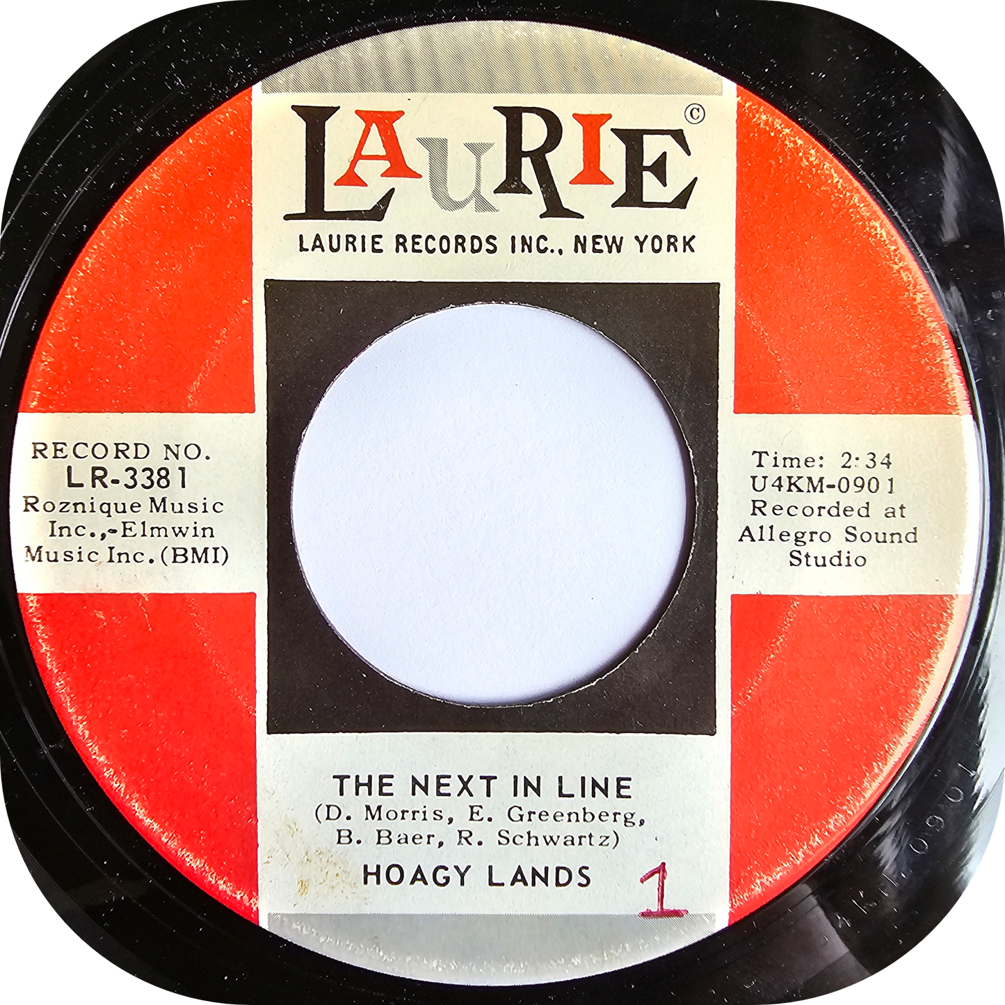 Hoagy Lands - The Next In Line - Laurie