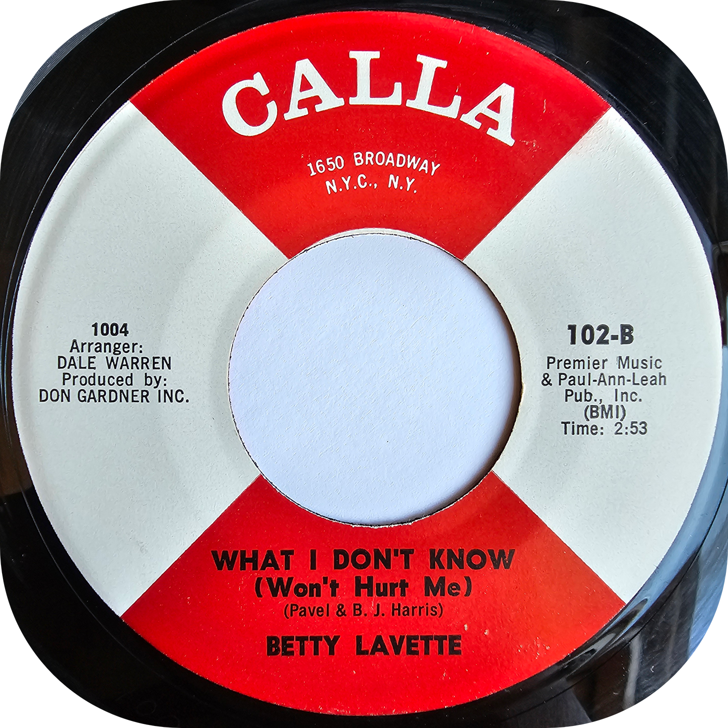 Betty LaVette - What I Don't Know - Calla