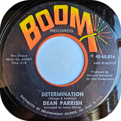 Dean Parrish - Determination - Boom