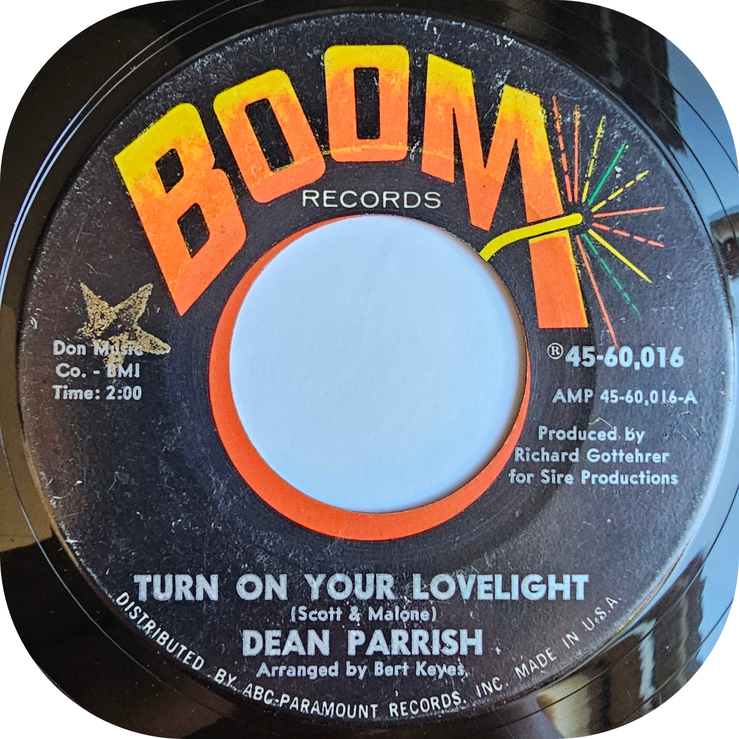 Dean Parrish - Determination - Boom
