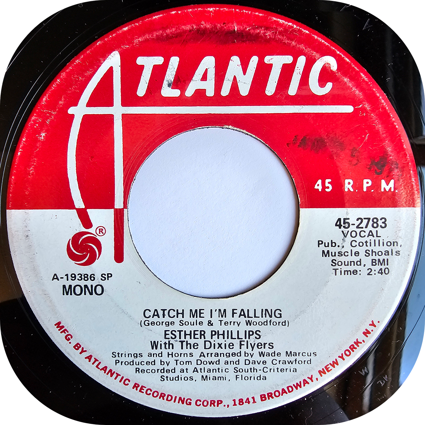Esther Phillips - Catch Me I'm Falling - Atlantic DEMO