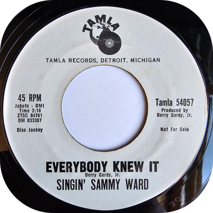 Singin' Sammy Ward - Everybody Knew It - Tamla DEMO