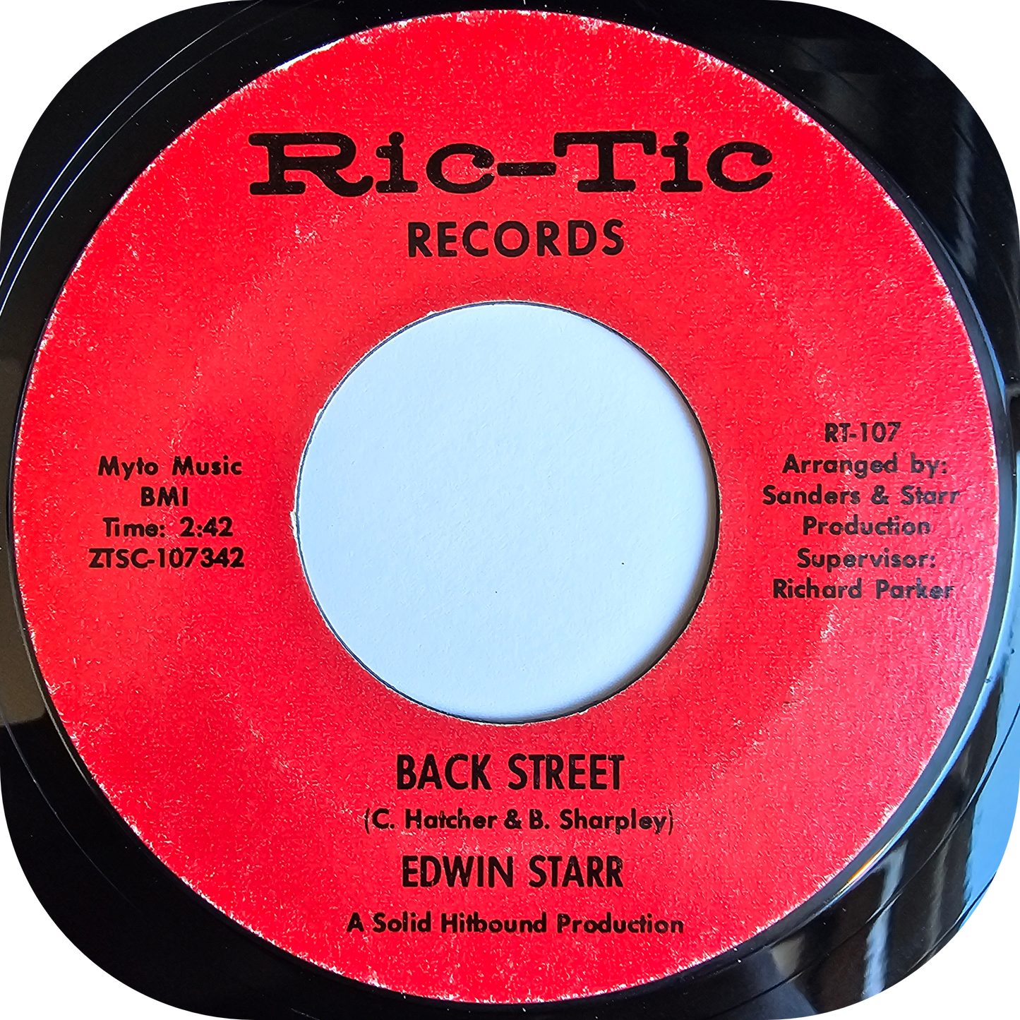 Edwin Starr - Back Street - Ric Tic
