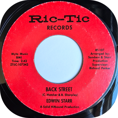 Edwin Starr - Back Street - Ric Tic