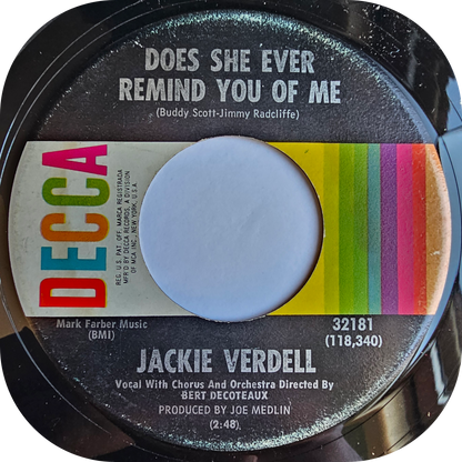 Jackie Verdell - Don't Set Me Free - Decca