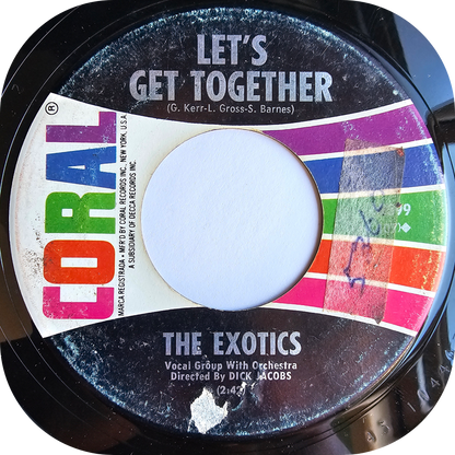 Exotics, The - Let's Get Together - Coral