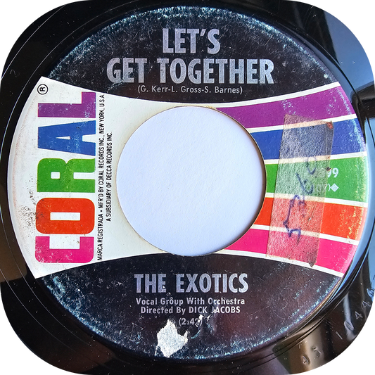 Exotics, The - Let's Get Together - Coral