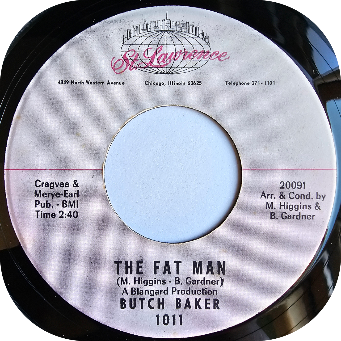 Butch Baker - The Fat Man - St Lawrence