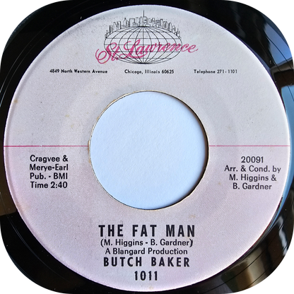 Butch Baker - The Fat Man - St Lawrence
