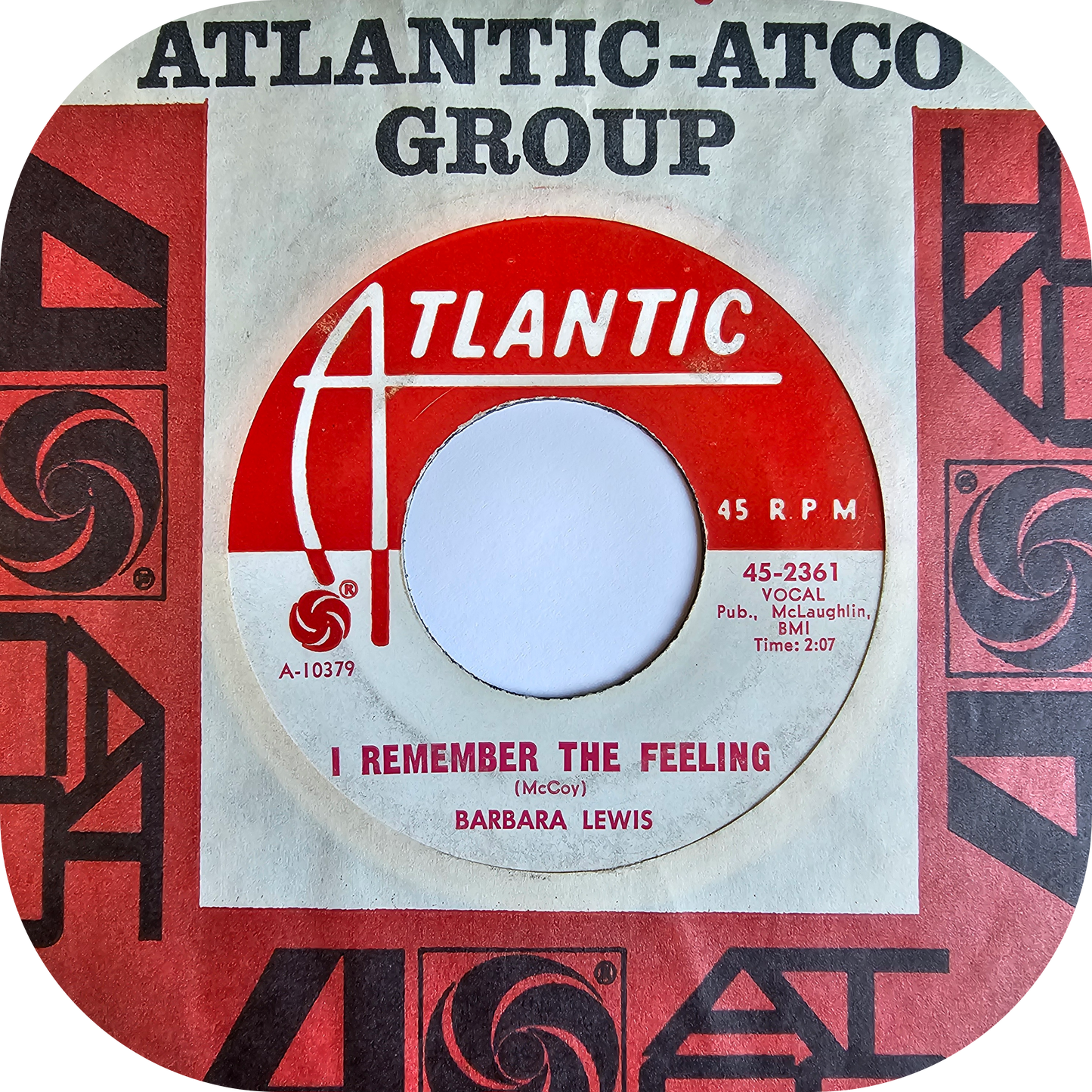 Barbara Lewis - I Remember The Feeling - Atlantic DEMO