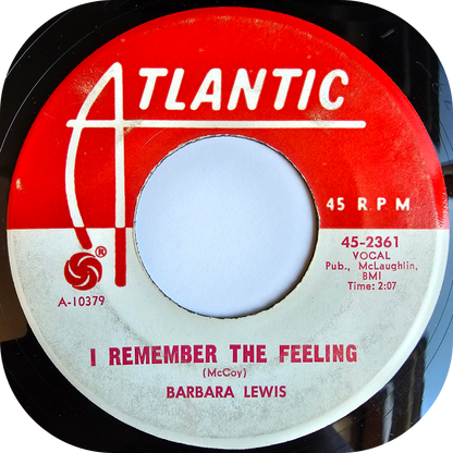 Barbara Lewis - I Remember The Feeling - Atlantic DEMO