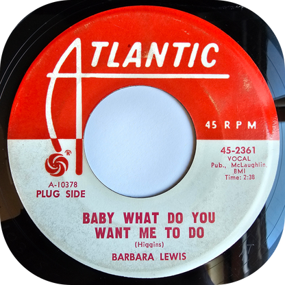 Barbara Lewis - I Remember The Feeling - Atlantic DEMO