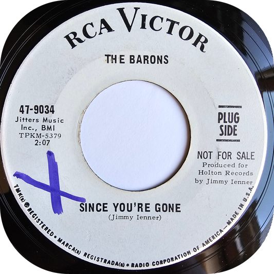 Barons, The - Since You're Gone - RCA Victor DEMO