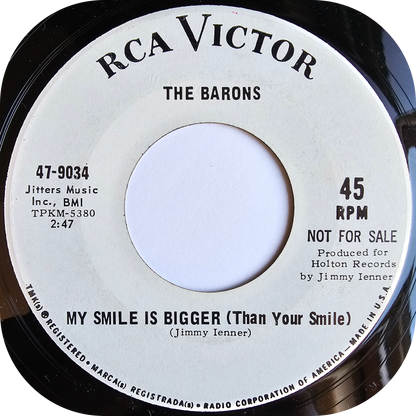Barons, The - Since You're Gone - RCA Victor DEMO