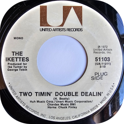 Ikettes, The - Two Timin' Double Dealin' - United Artists