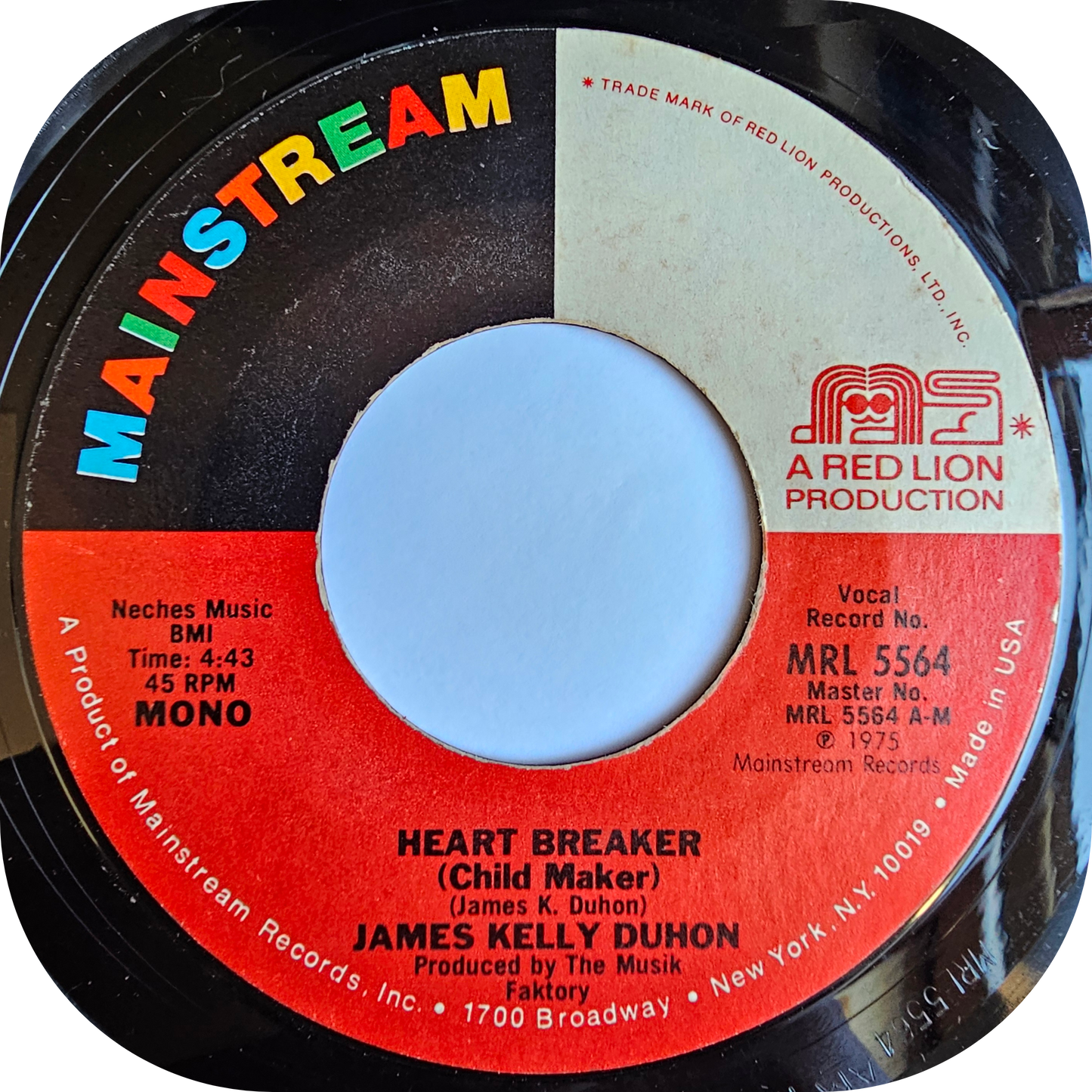 James Kelly Duhon - In School - Mainstream