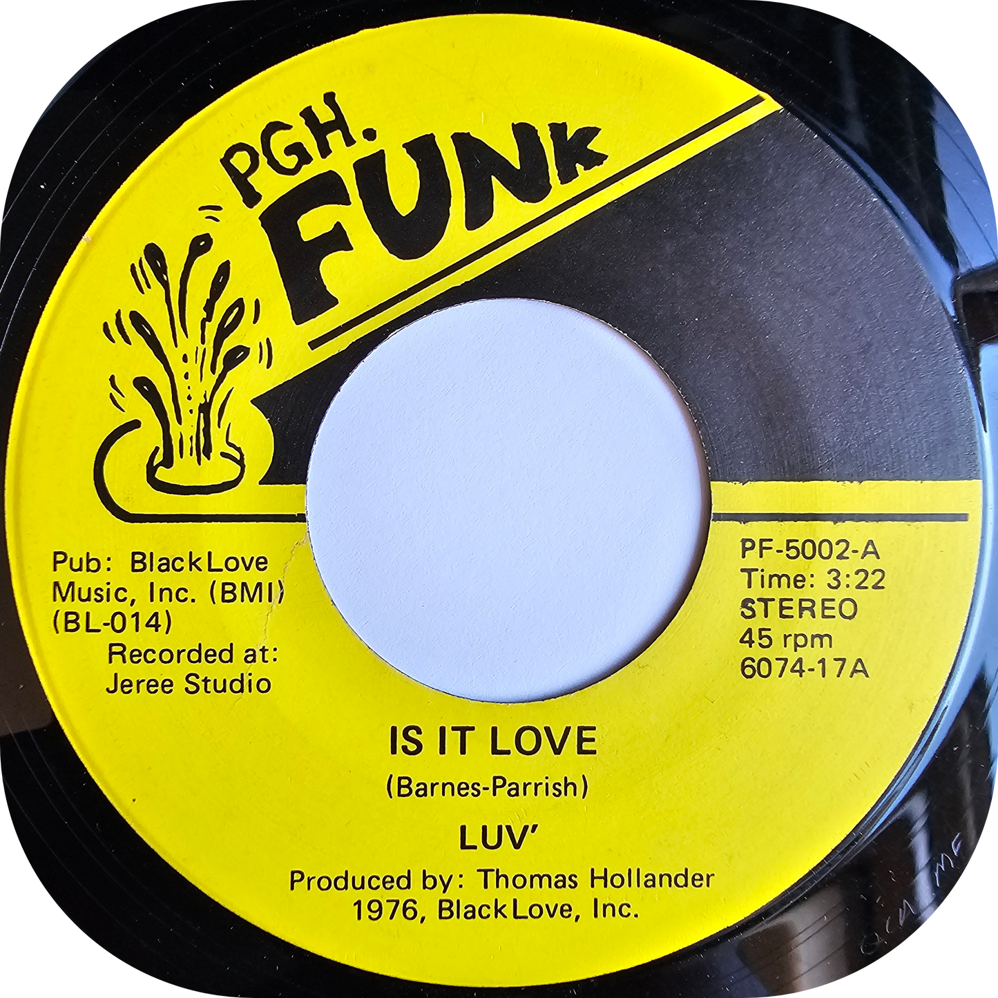 Luv - Is It Love - PGH Funk