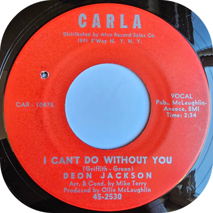 Deon Jackson - That's What You Do To Me - Carla
