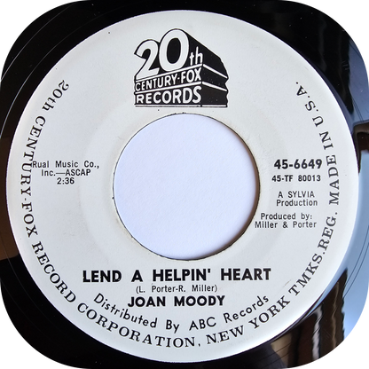 Joan Moody - Music To My Ears - 20th Century DEMO