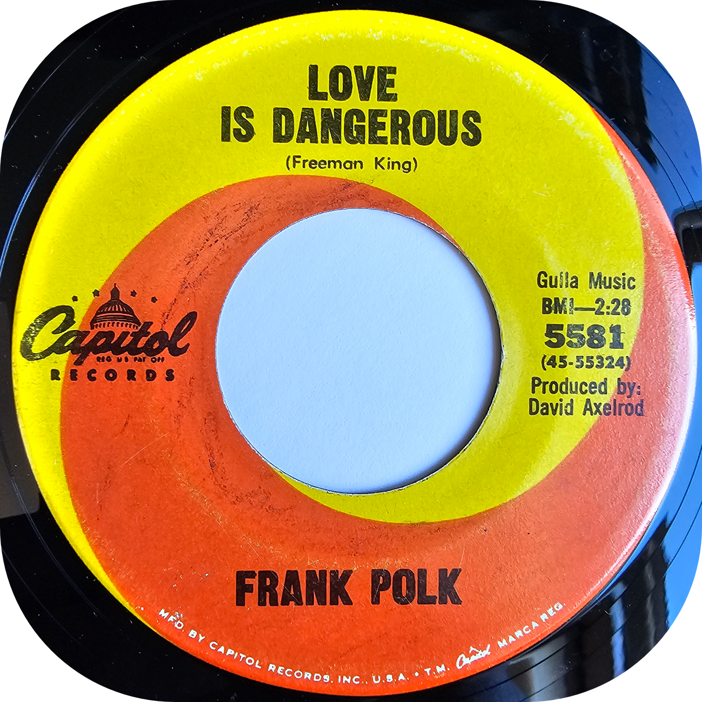 Frank Polk - Love Is Dangerous - Capitol