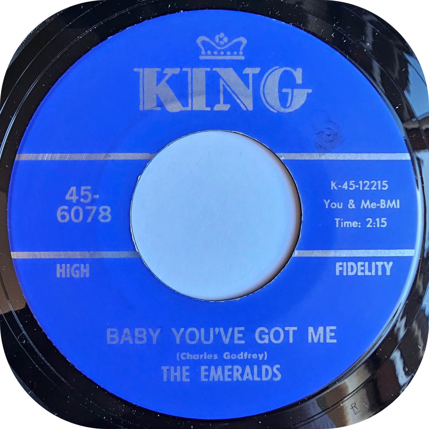 Emeralds, The - Baby You've Got Me - King