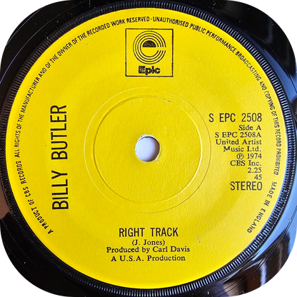 Billy Butler - The Right Track - Epic