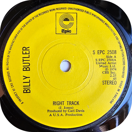 Billy Butler - The Right Track - Epic