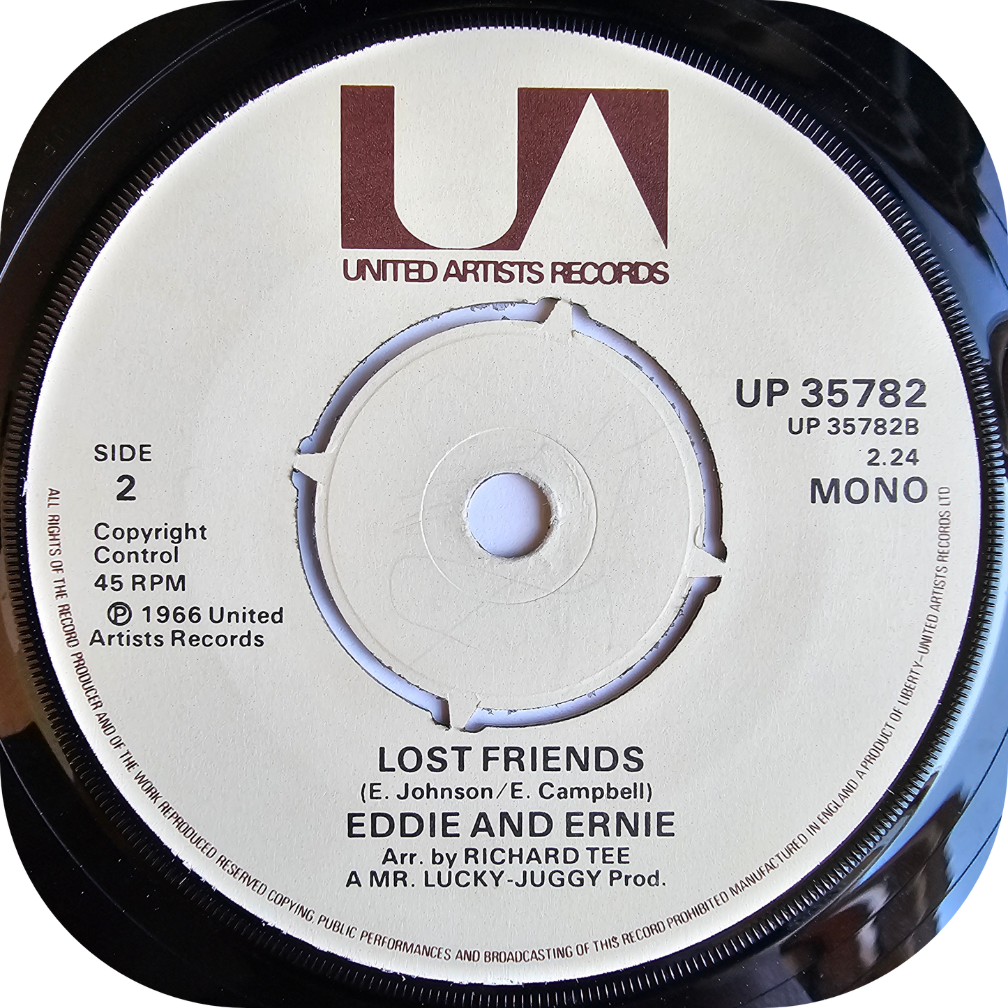 Eddie and Ernie - I Can't Do It - United Artists