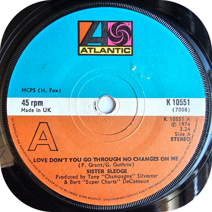 Sister Sledge - Love Don't You Go Through No Changes On Me - Atlantic