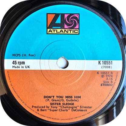 Sister Sledge - Love Don't You Go Through No Changes On Me - Atlantic