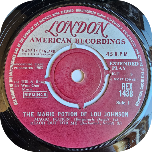 Lou Johnson - Magic Potion - London E.P