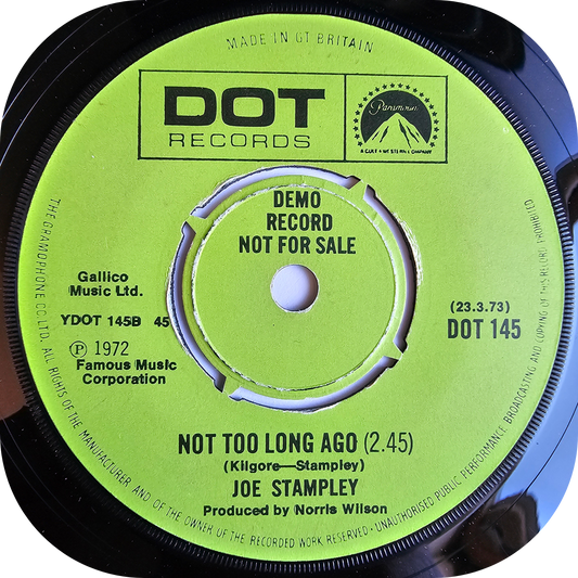 Joe Stampley - Not Too Long Ago - Dot DEMO
