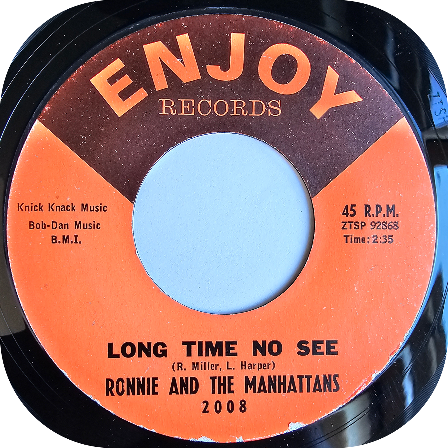 Ronnie And The Manhattans - Long Time No See - Enjoy