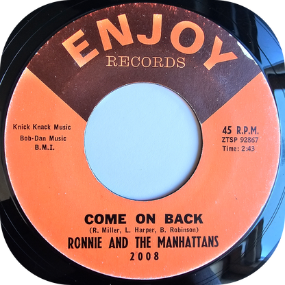Ronnie And The Manhattans - Long Time No See - Enjoy