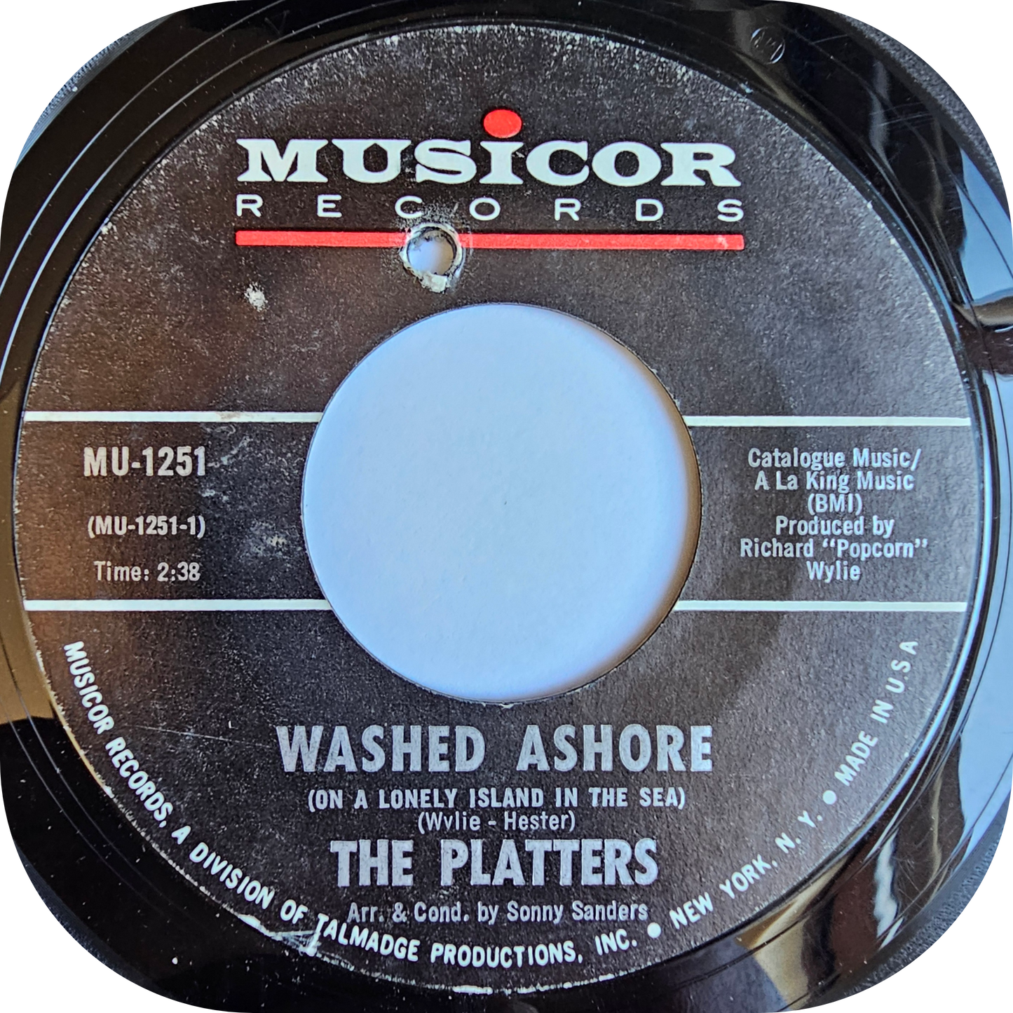 Platters, The - Washed Ashore - Musicor