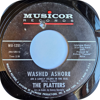Platters, The - Washed Ashore - Musicor