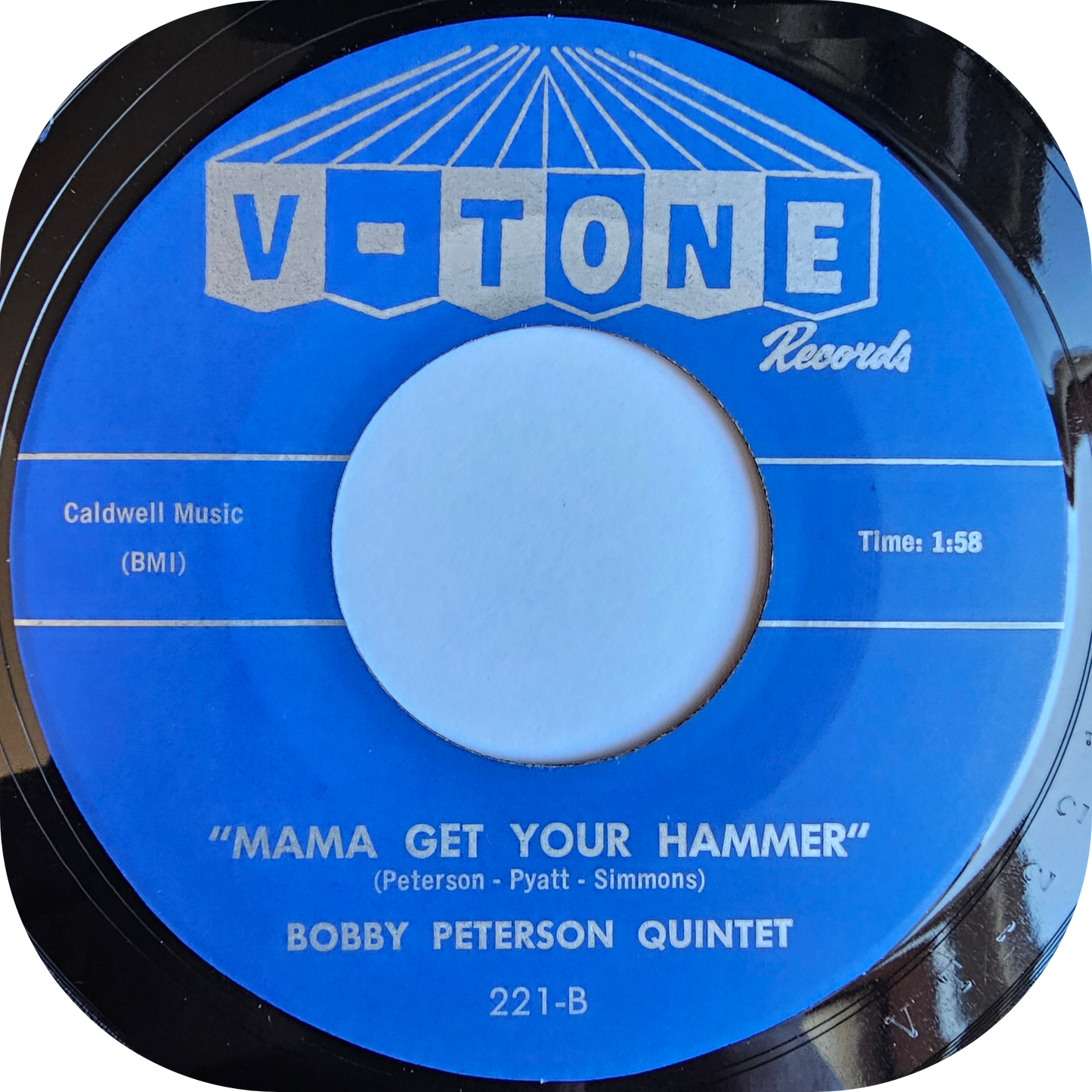 Bobby Peterson Quintet - Mama Get Your Hammer - V-Tone