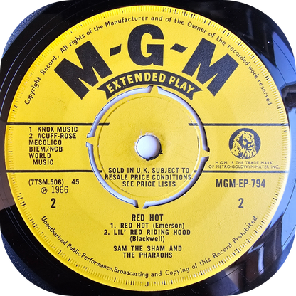 Sam The Sham - Wooly Bully E.P - MGM