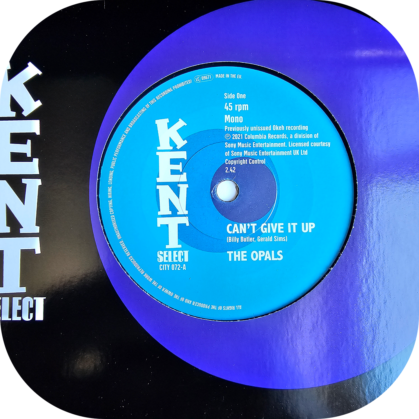 Opals, The - Can't Give It Up - Kent
