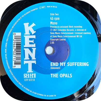 Opals, The - Can't Give It Up - Kent